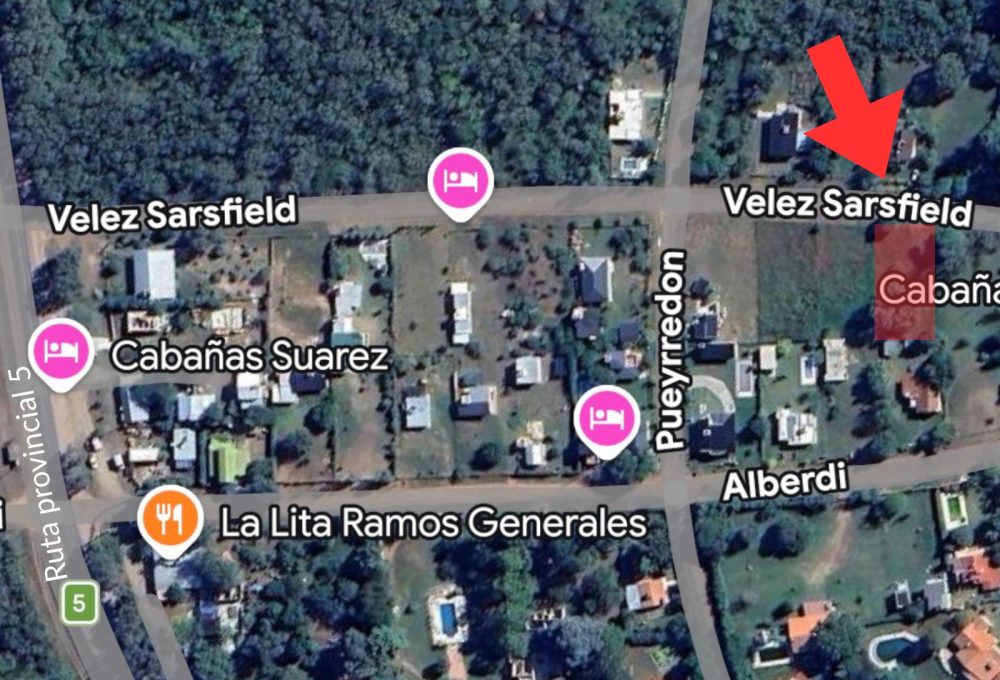 ubicación satelital BELORADO